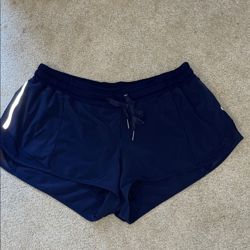 navy hotty hot shorts